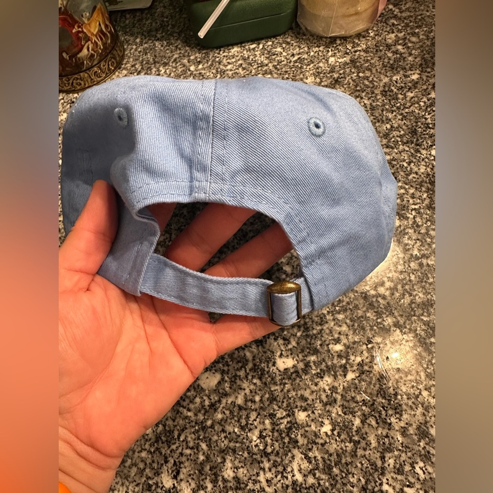 Clare V Oui Baseball cap, blue - Picture 6 of 8